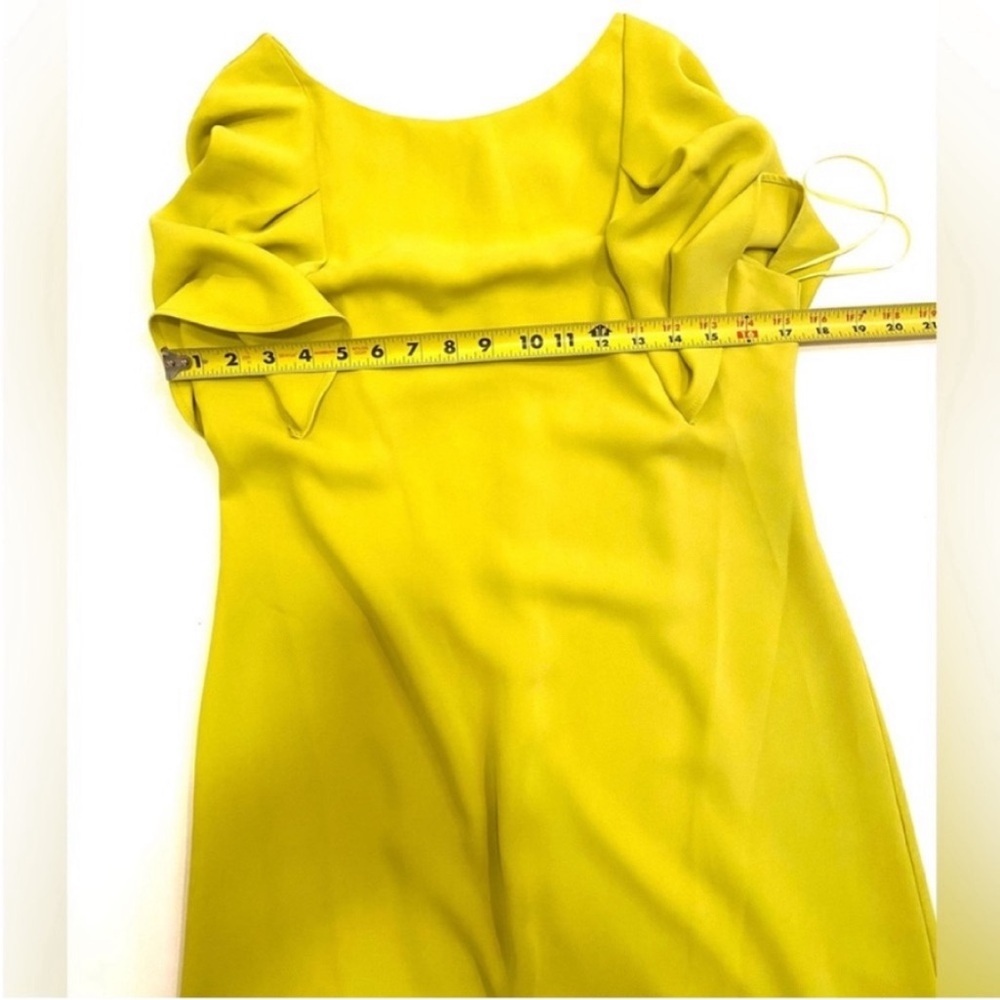 Trina Turk Summer Dress Scenic Pleated Short Sleeve Shift Dress size 4 - Picture 10 of 13